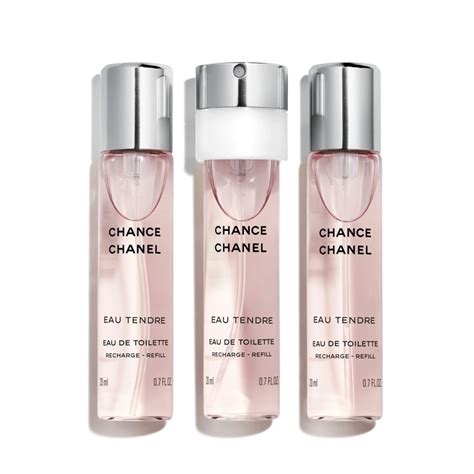 chanel eau tendre navulling|CHANCE EAU TENDRE 1.7 fl. oz. Eau de Toilette Twist and .